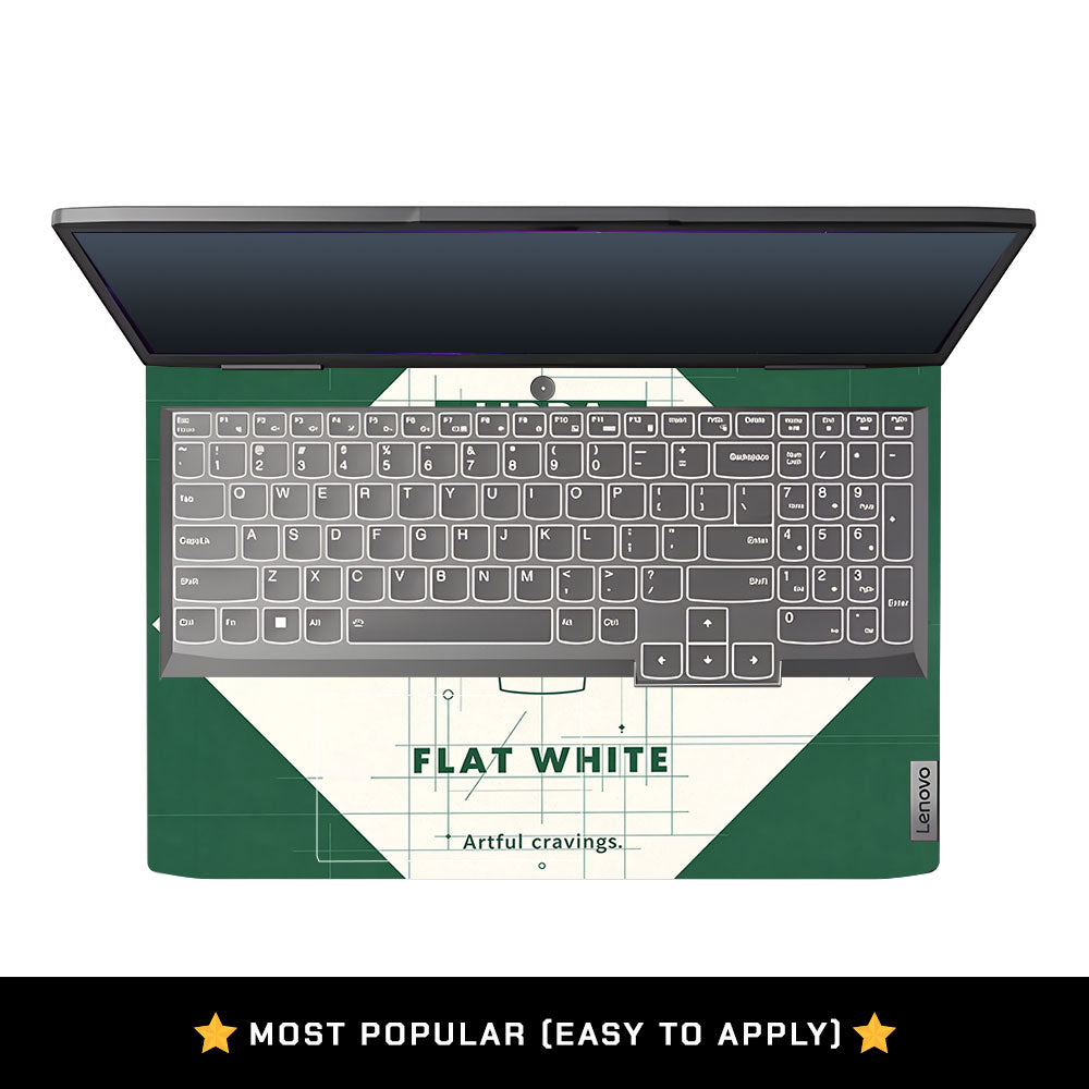 Libra Flat White Lenovo LOQ 2023 15IRH8, 15APH8  3D Laptop Skin