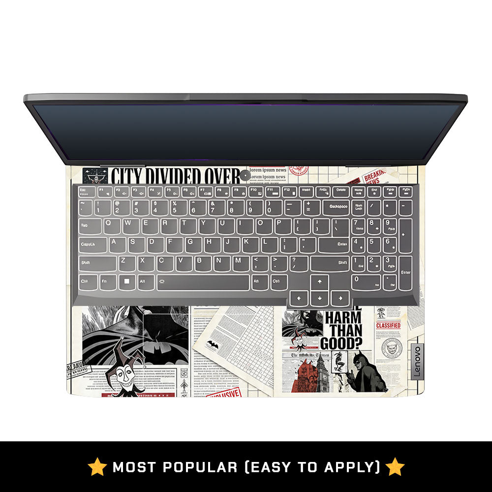 Dark City Vigilante Lenovo LOQ 2023 15IRH8, 15APH8  3D Laptop Skin