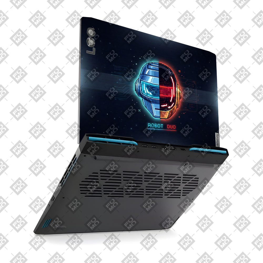 Robot Duo Lenovo LOQ 2023 15IRH8, 15APH8  3D Laptop Skin