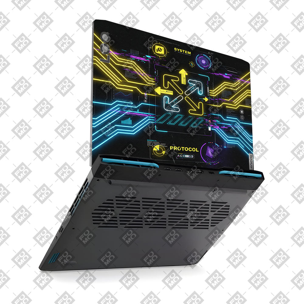 System Protocol Lenovo LOQ 2023 15IRH8, 15APH8  3D Laptop Skin