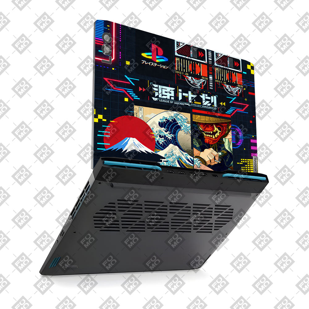 Retro Console Gaming Lenovo LOQ 2023 15IRH8, 15APH8  3D Laptop Skin