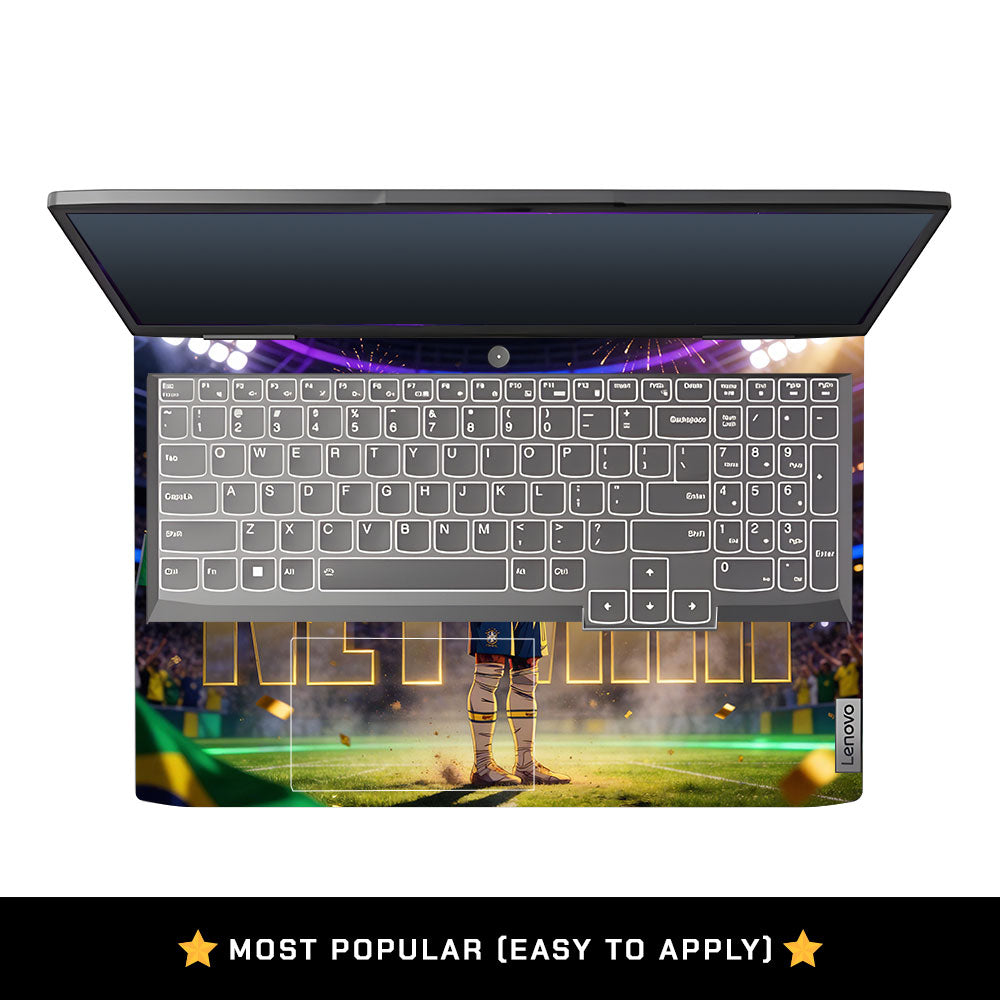 Golden Flair Aura Lenovo LOQ 2023 15IRH8, 15APH8  3D Laptop Skin