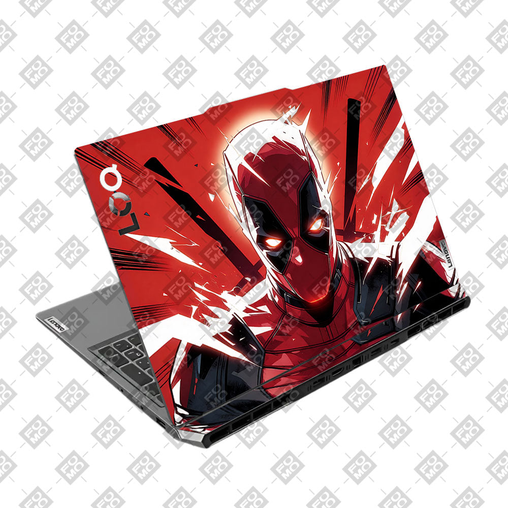 Crimson Masked Antihero Lenovo LOQ 2024, 2025 3D Laptop Skin