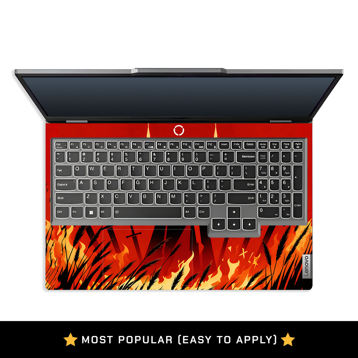 Knight of Flames Lenovo LOQ 2024, 2025 3D Laptop Skin