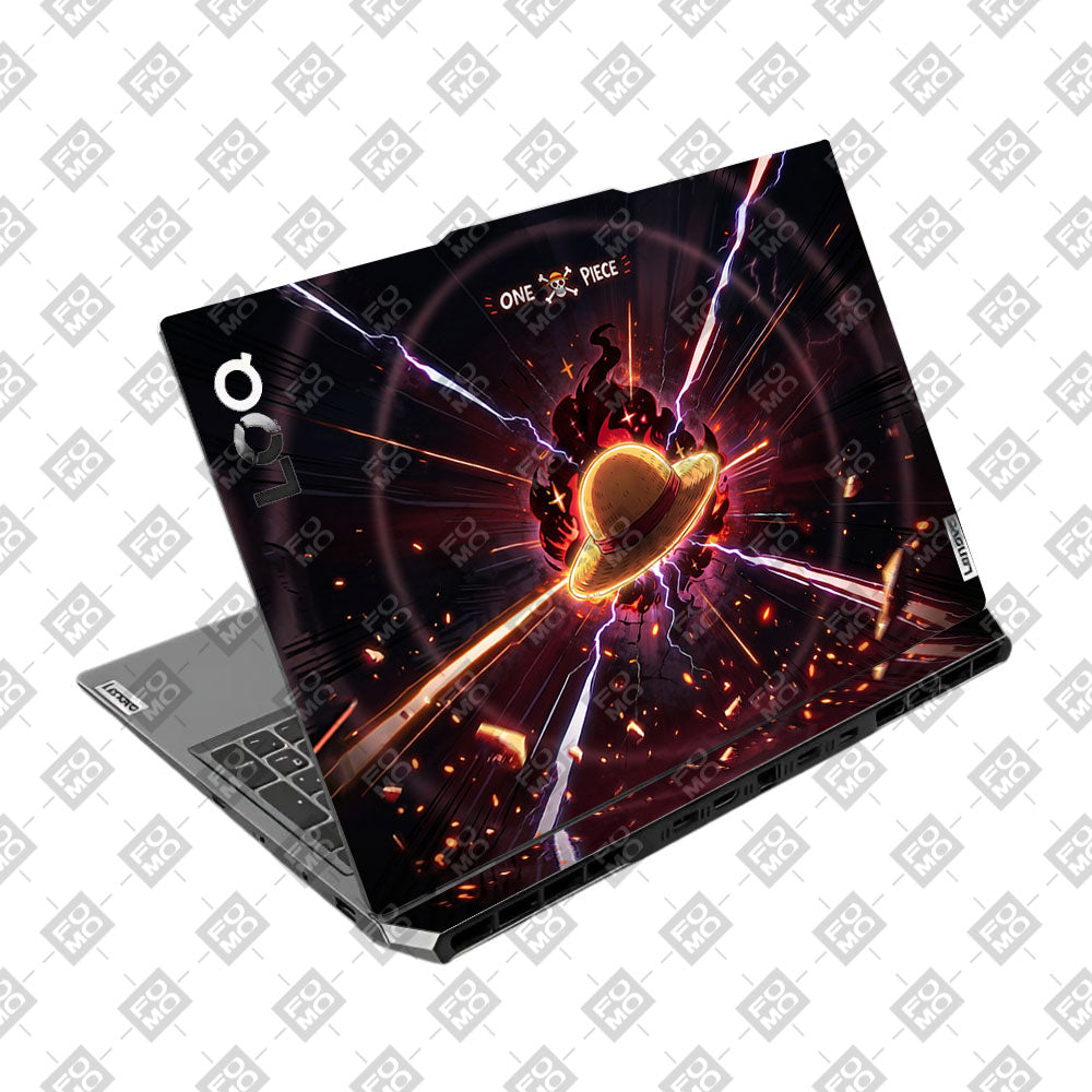 Flaming Pirate Hat Lenovo LOQ 2024, 2025 3D Laptop Skin