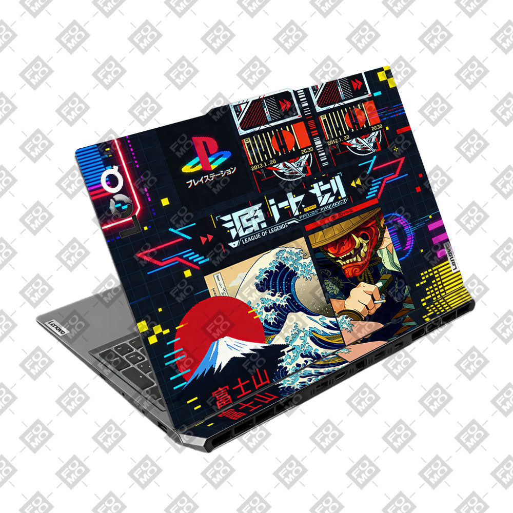Retro Console Gaming Lenovo LOQ 2024, 2025 3D Laptop Skin