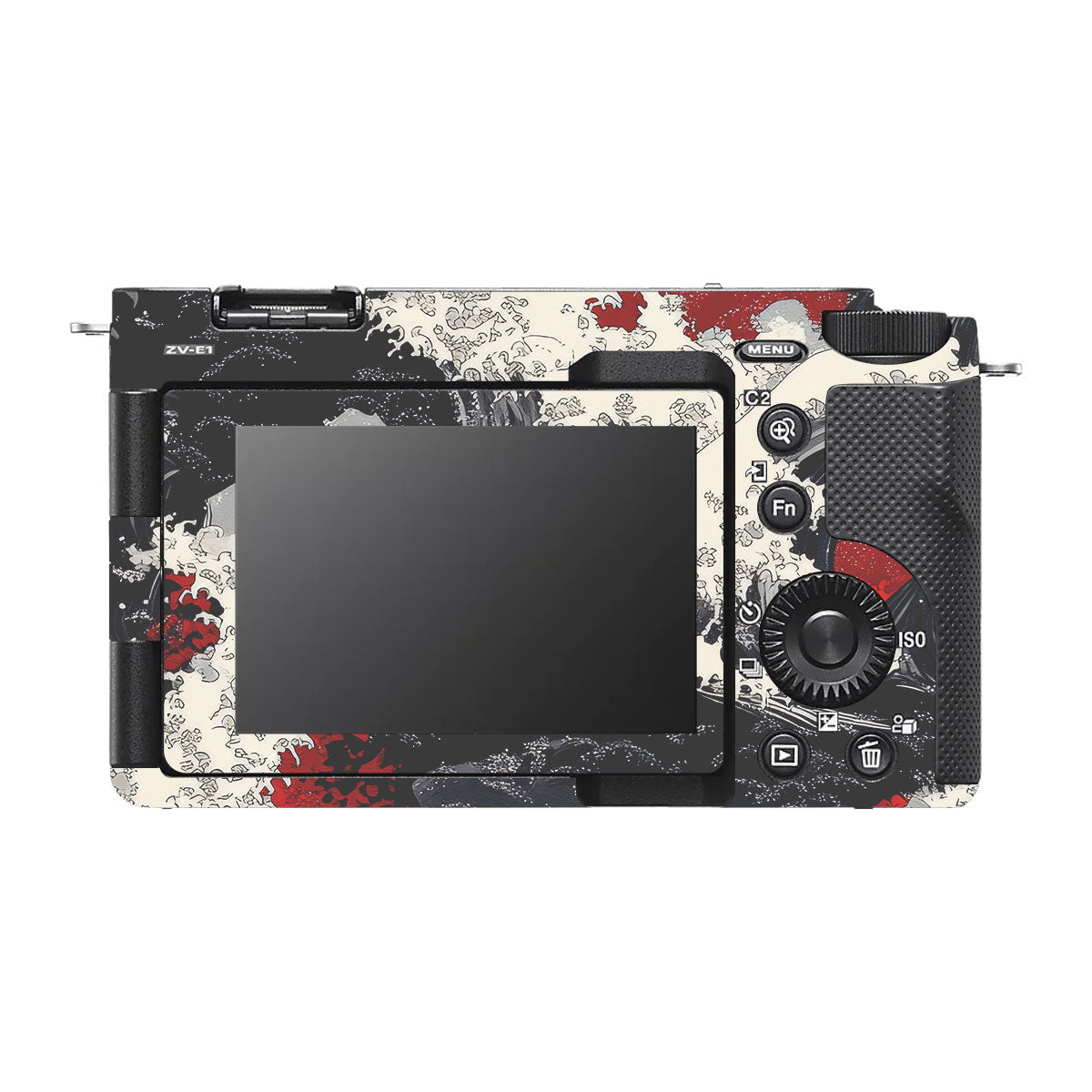Abstract Waves Sony ZV-E1 Camera Skin