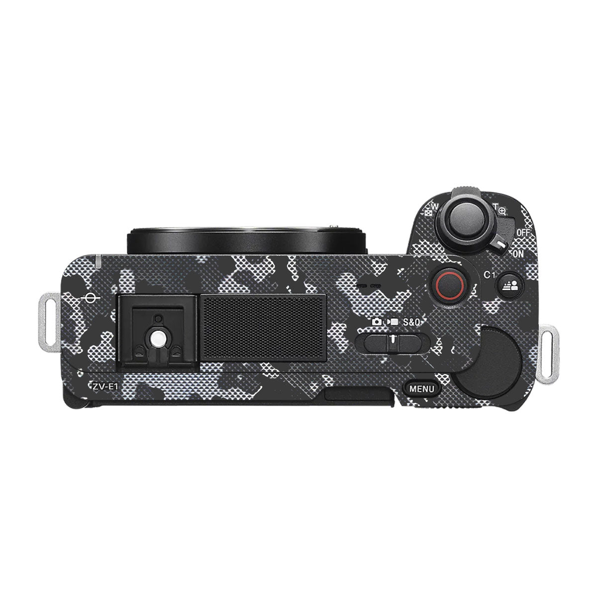 Stealth Grey Camo Sony ZV-E1 Camera Skins