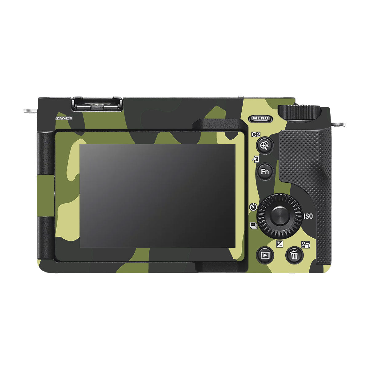 Forest Green Camo Sony ZV-E1 Camera Skins