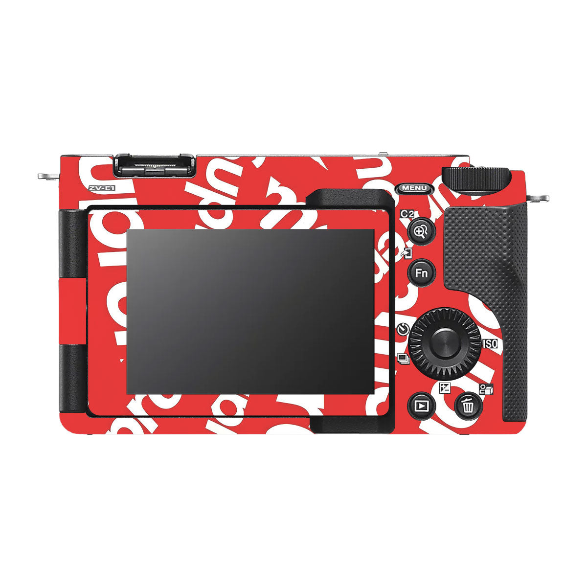 Supreme Red Sony ZV-E1 Camera Skins