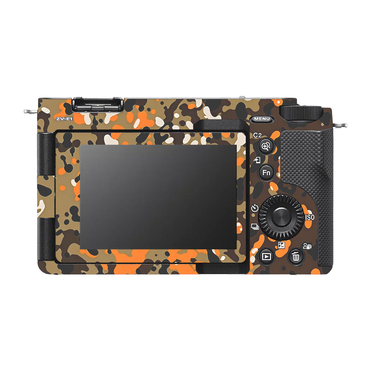 Orange Brown Spot  Sony ZV-E1 Camera Skins