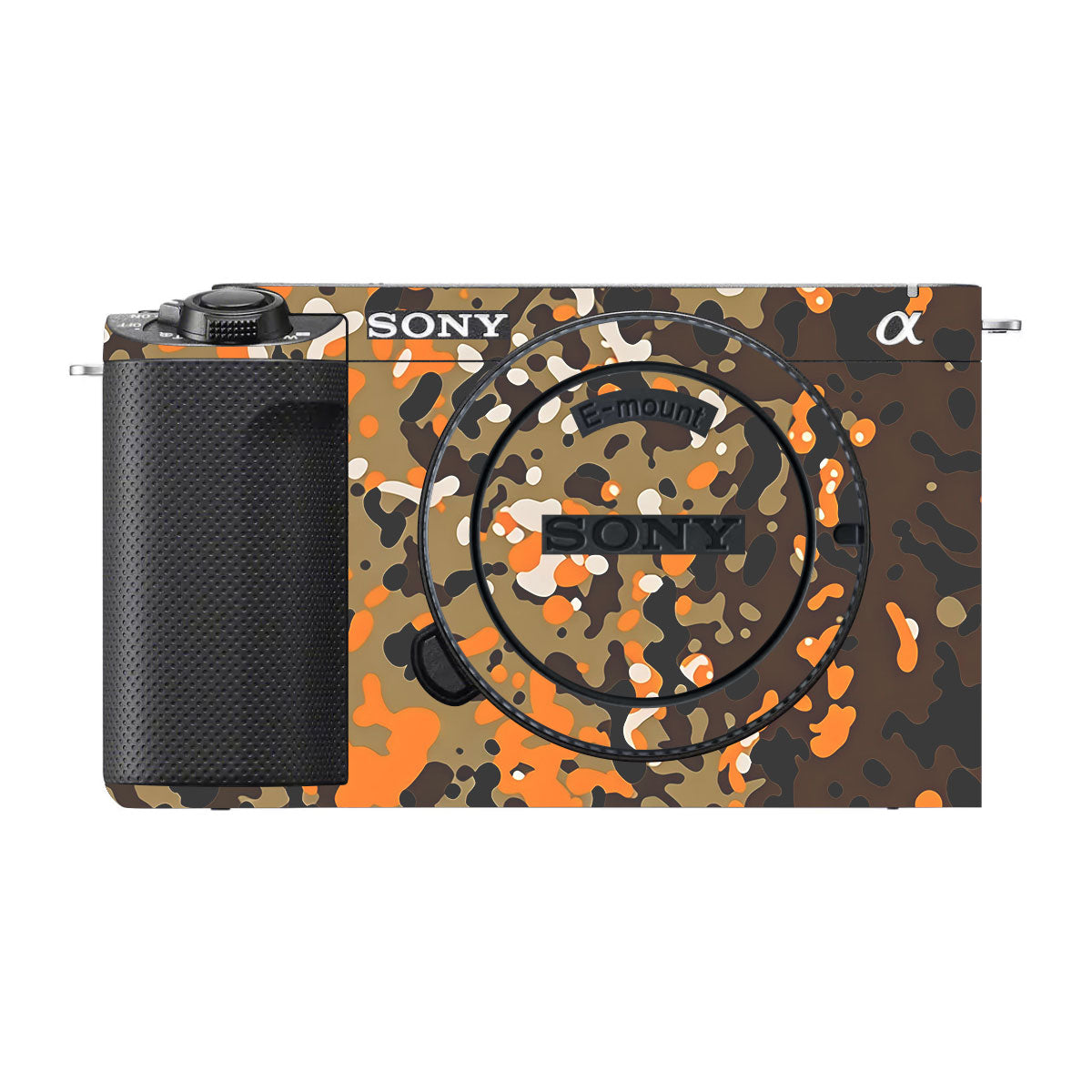 Orange Brown Spot  Sony ZV-E1 Camera Skins