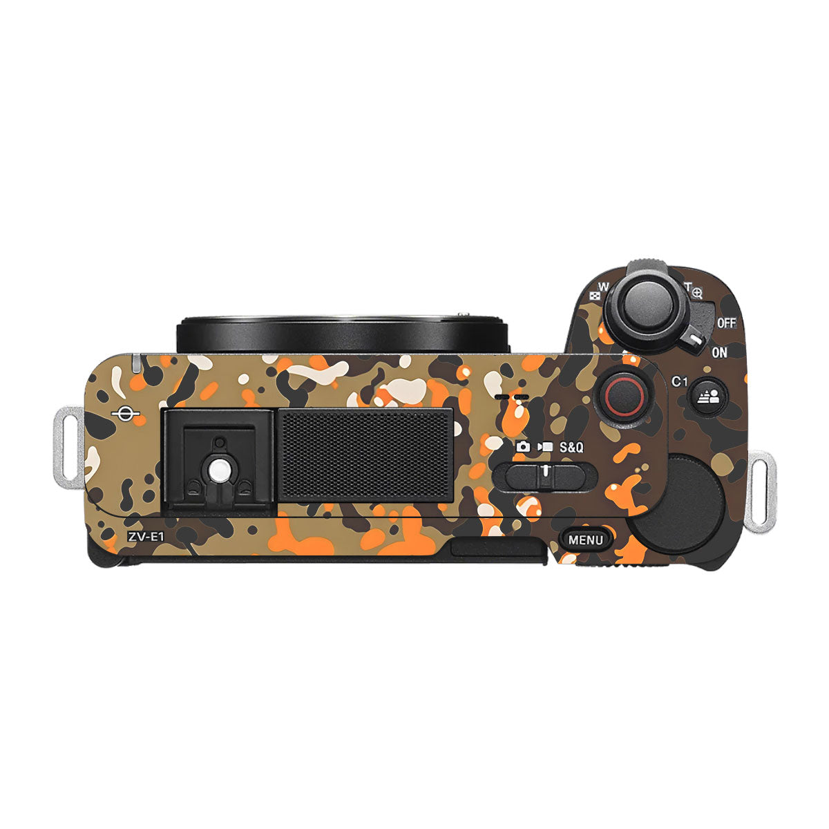 Orange Brown Spot  Sony ZV-E1 Camera Skins