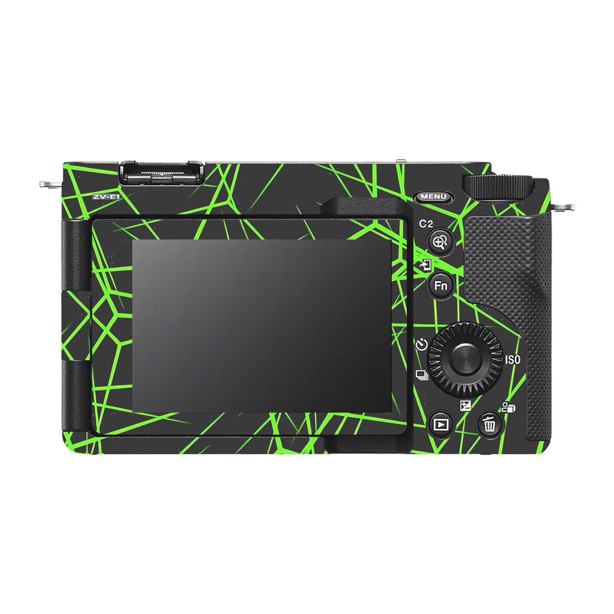 Neon Grid Sony ZV-E1 Camera Skins