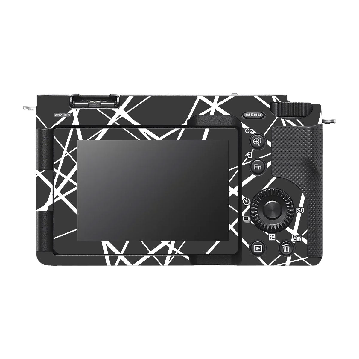 Mono Grid Sony ZV-E1 Camera Skins