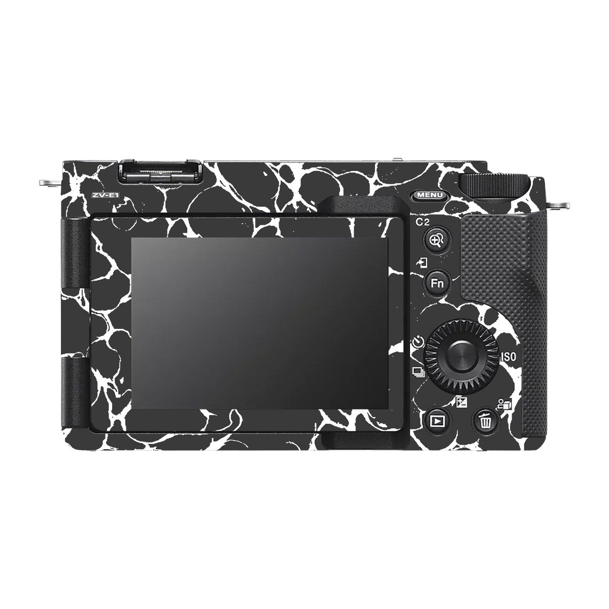 White Web Sony ZV-E1 Camera Skins