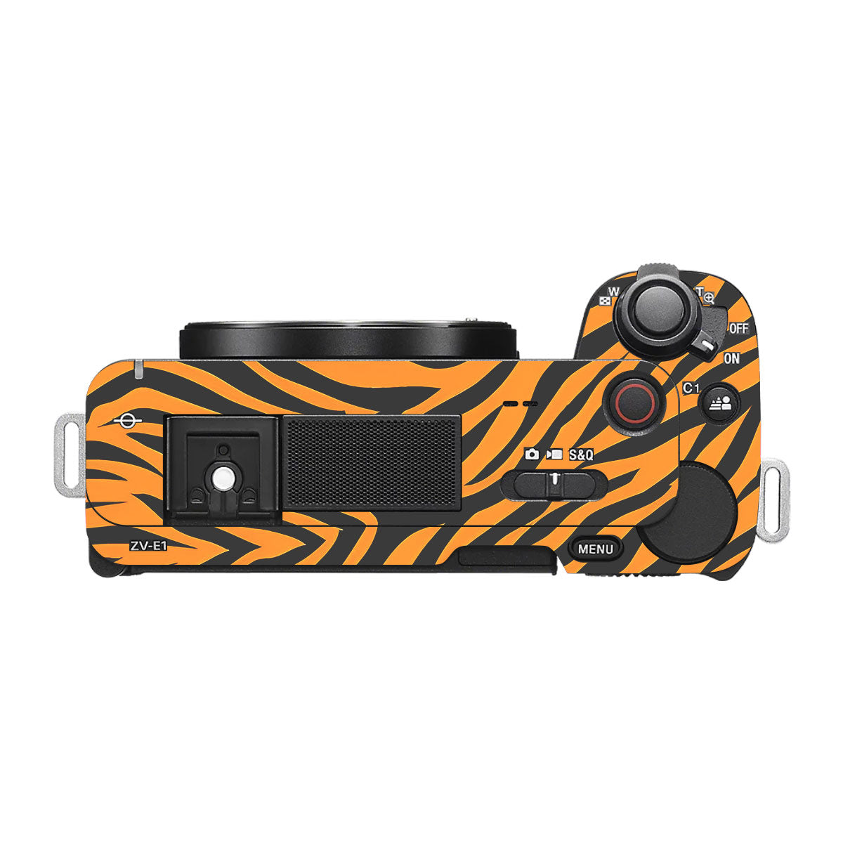 Zebra Gold Pattern Sony ZV-E1 Camera Skins
