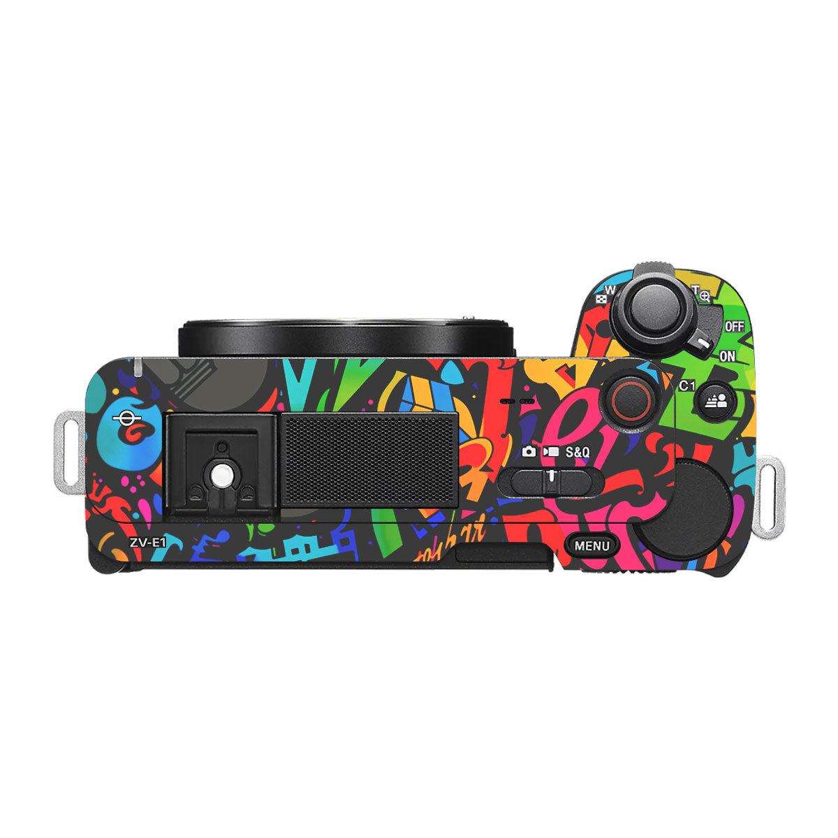 Colorful Urban Street Art Lettering Sony ZV-E1 Camera Skin
