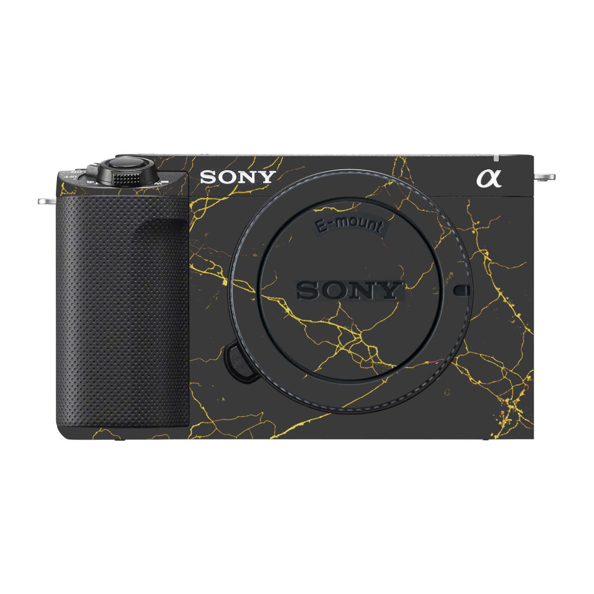 Electric Gold Veins Sony ZV-E1 Camera Skin