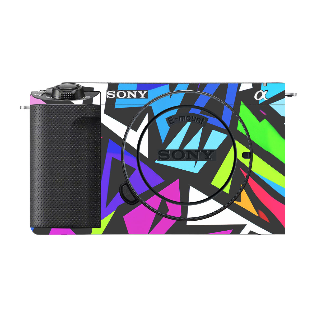 Bold Geometric Pop Sony ZV-E1 Camera Skin