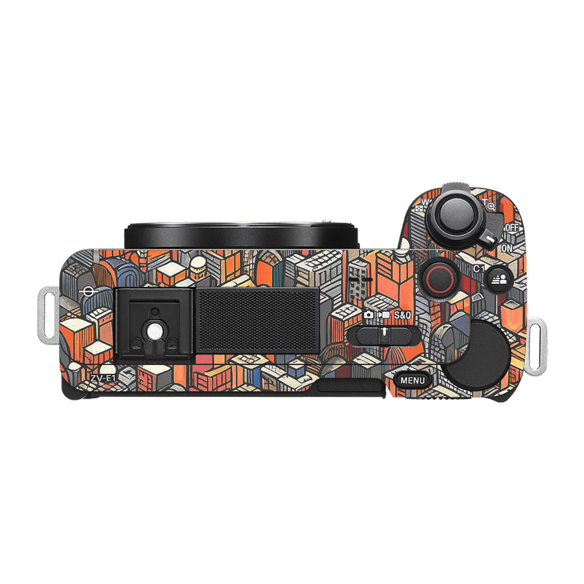 Isometric Cityscape Sony ZV-E1 Camera Skin