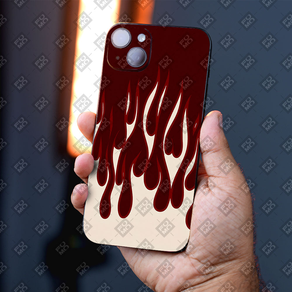 Flame Design Mobile Skin
