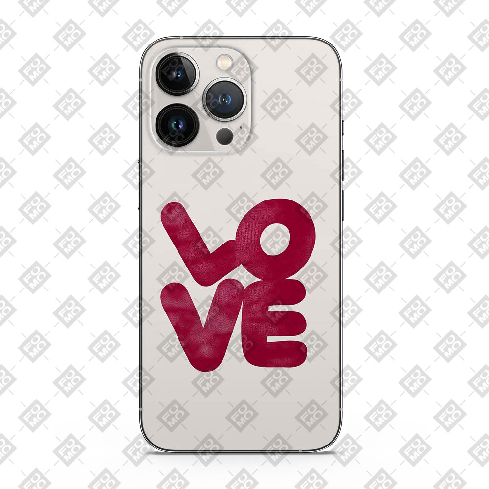 Velvet Love Mobile Skin