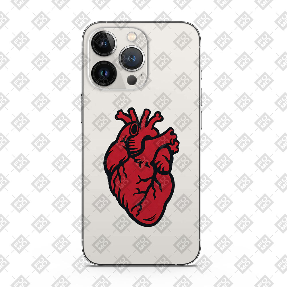 Raw Heart Mobile Skin