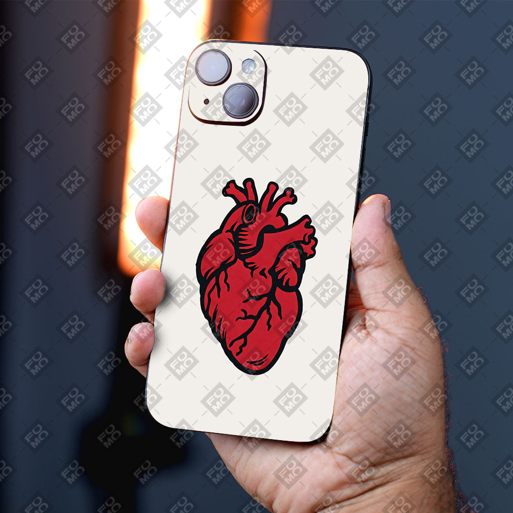 Raw Heart Mobile Skin