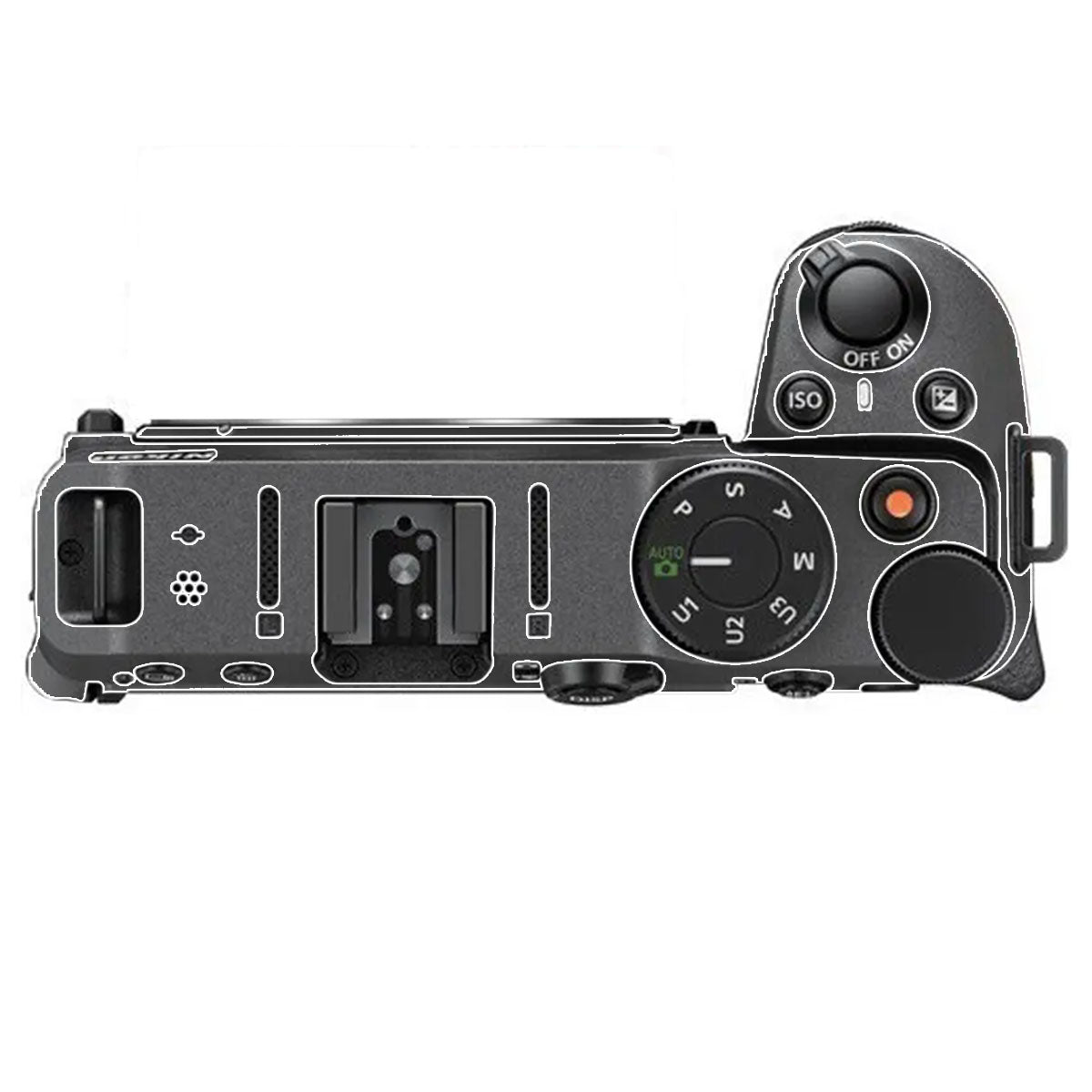 Transparent Nikon Z30 Camera Skin