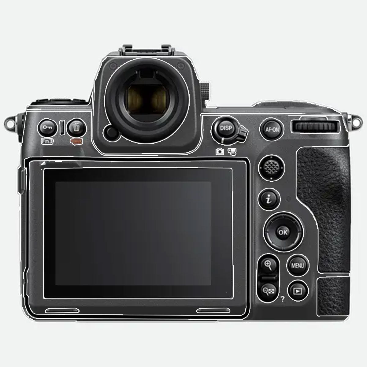 Transparent Nikon Z8 Camera Skin