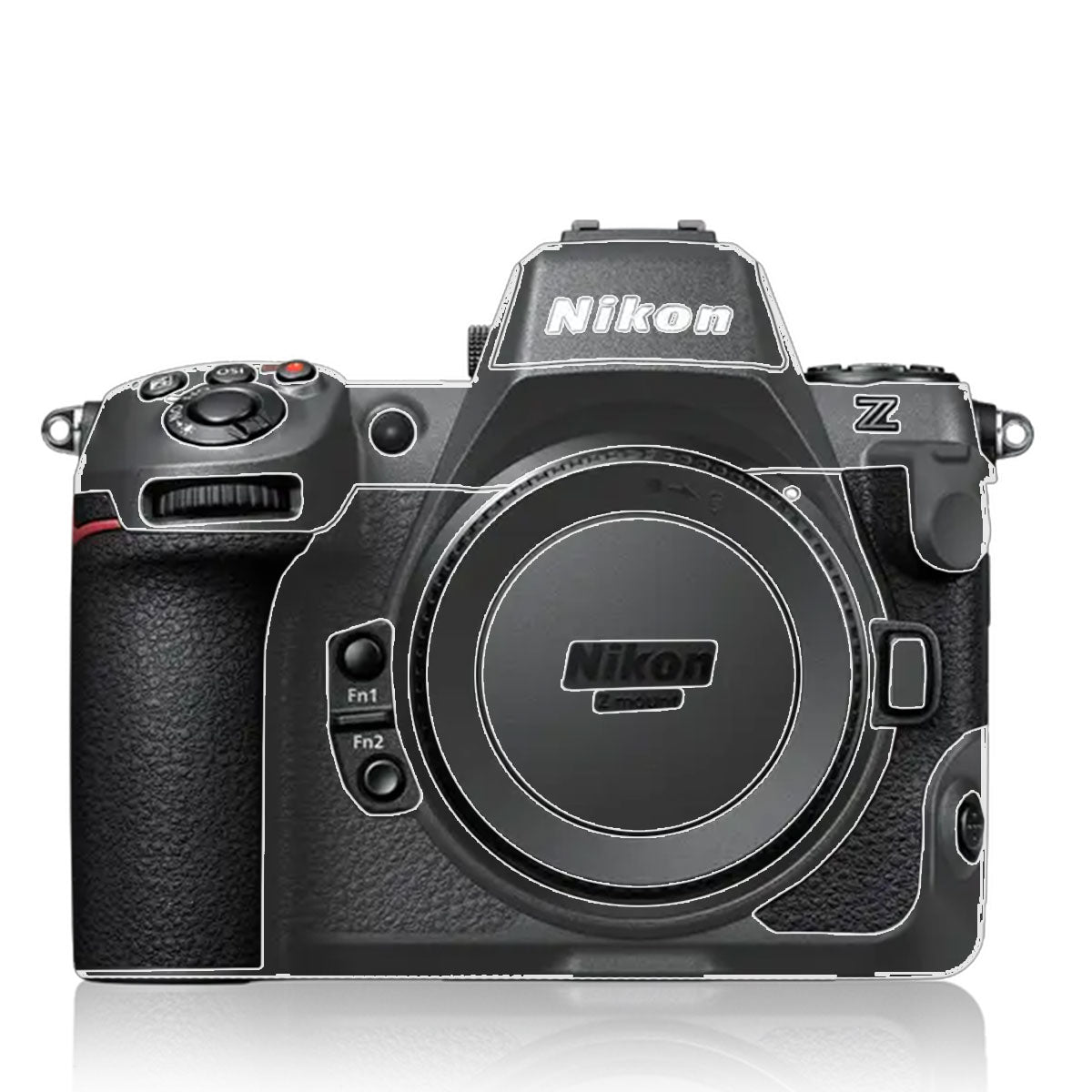 Transparent Nikon Z8 Camera Skin