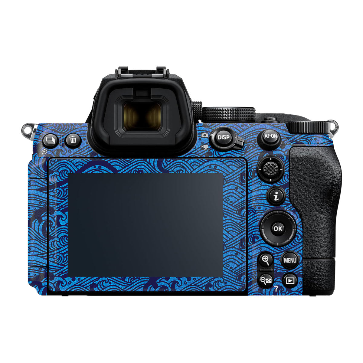 Textured Ocean Wave Blue Nikon Z5 II Camera Skin