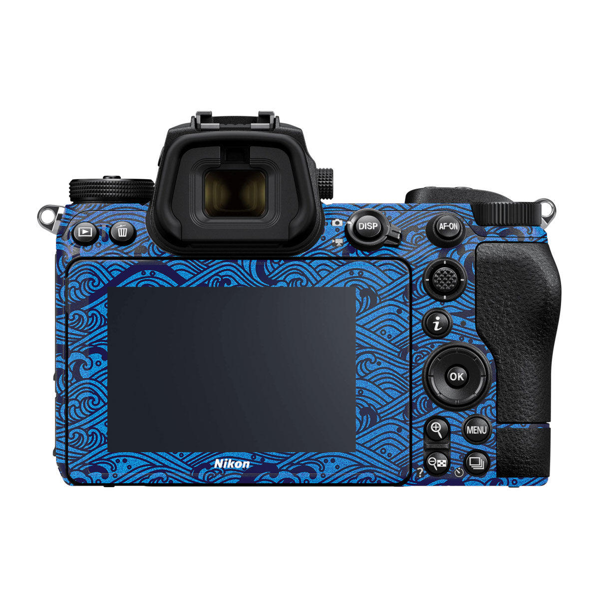 Textured Ocean Wave Blue Nikon Z6 II Camera Skin