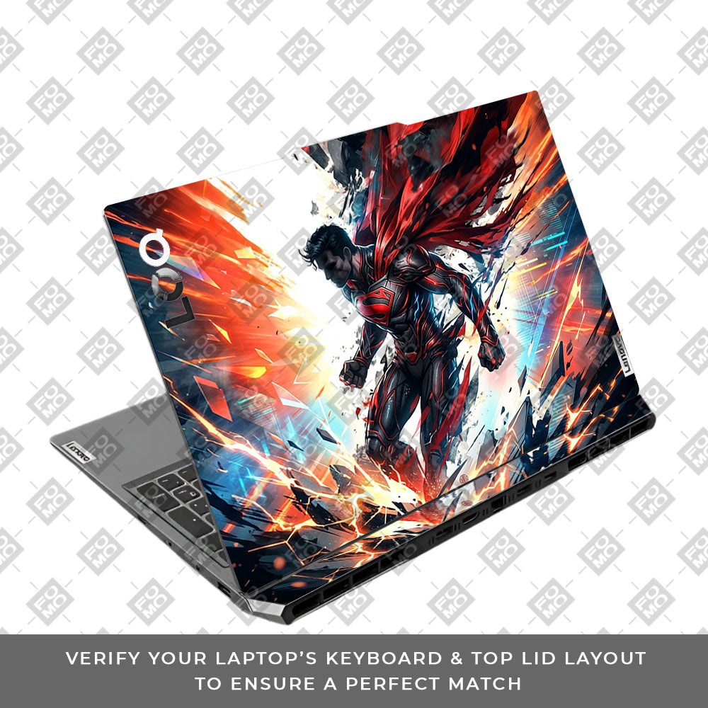 Superman Ascension Lenovo LOQ 2024, 2025 Laptop Skin