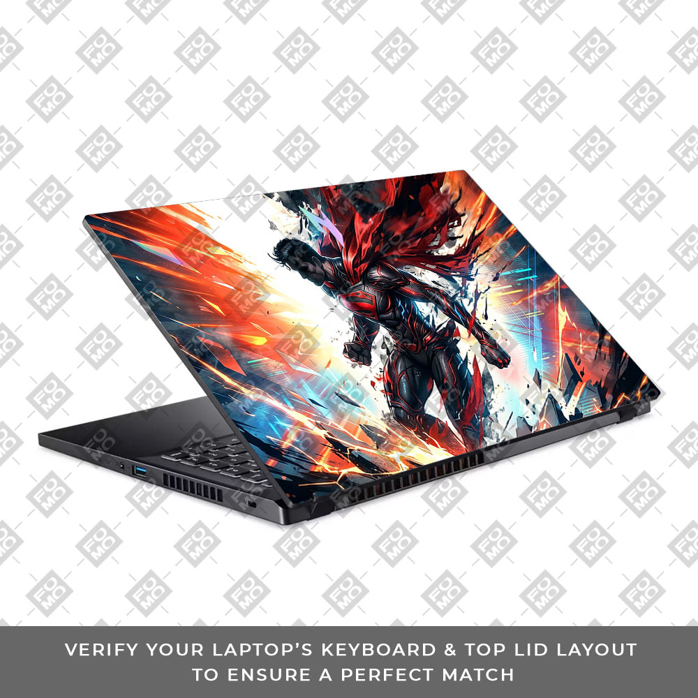 Superman Ascension Acer Nitro V ANV15 51 55CA Laptop Skin