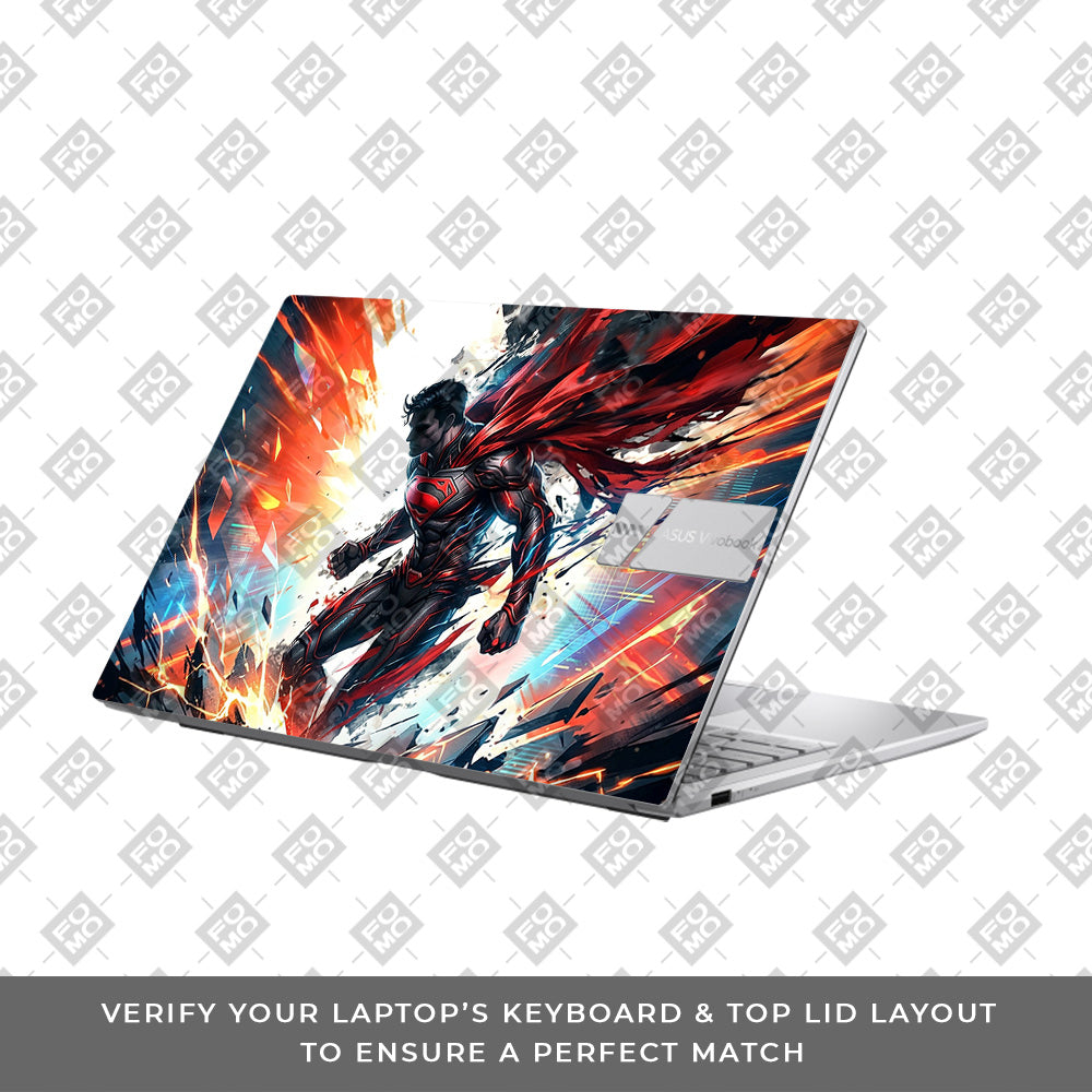 Superman Ascension Asus Vivobook 15 X1504ZA Laptop Skin