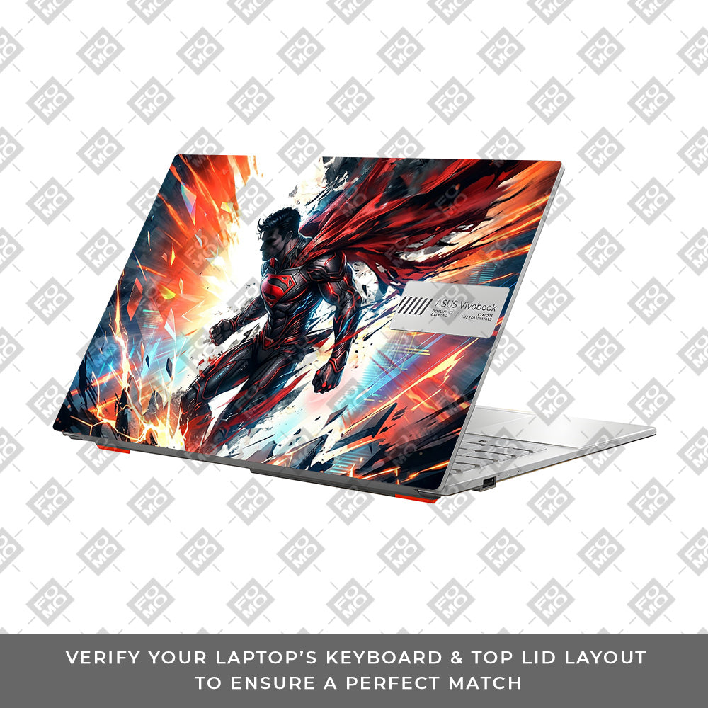 Superman Ascension Asus Vivobook Go 14 E1404 Laptop Skin