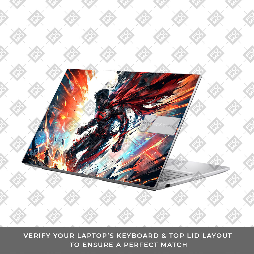 Superman Ascension Asus VivoBook 15 X1504VA Laptop Skin