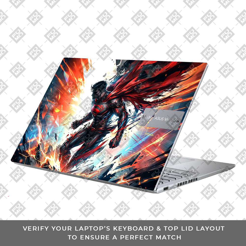 Superman Ascension Asus Vivobook 16 X1605V Laptop Skin