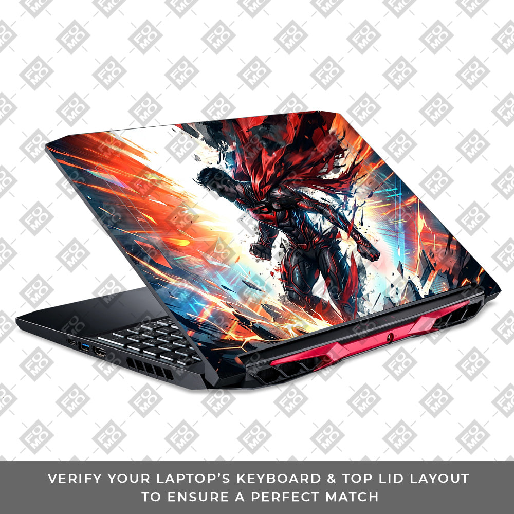 Superman Ascension Acer Nitro 5 AN515 44, 56 Laptop Skin