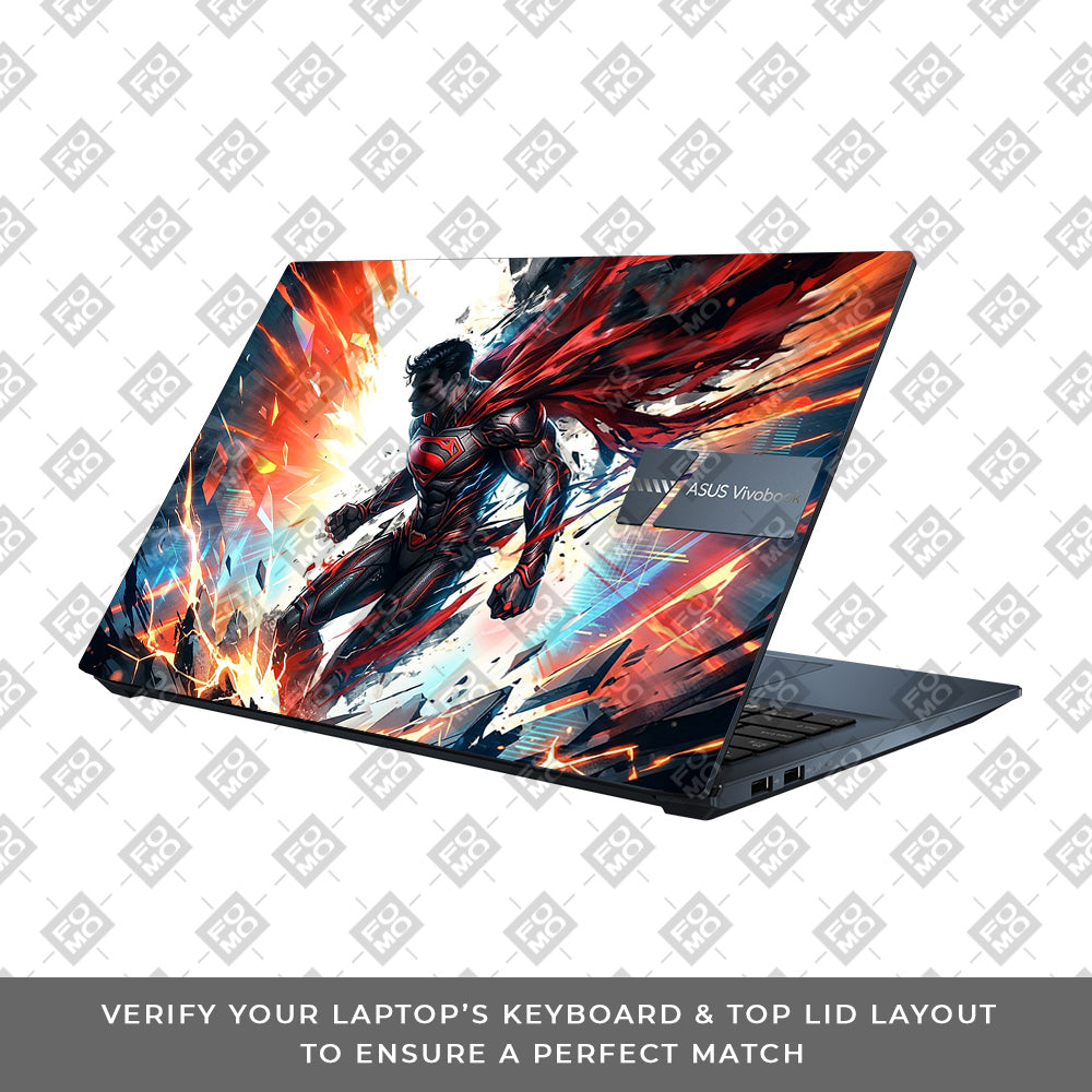 Superman Ascension Asus Vivobook Pro 15 M6500QC & M6500QH Laptop Skin