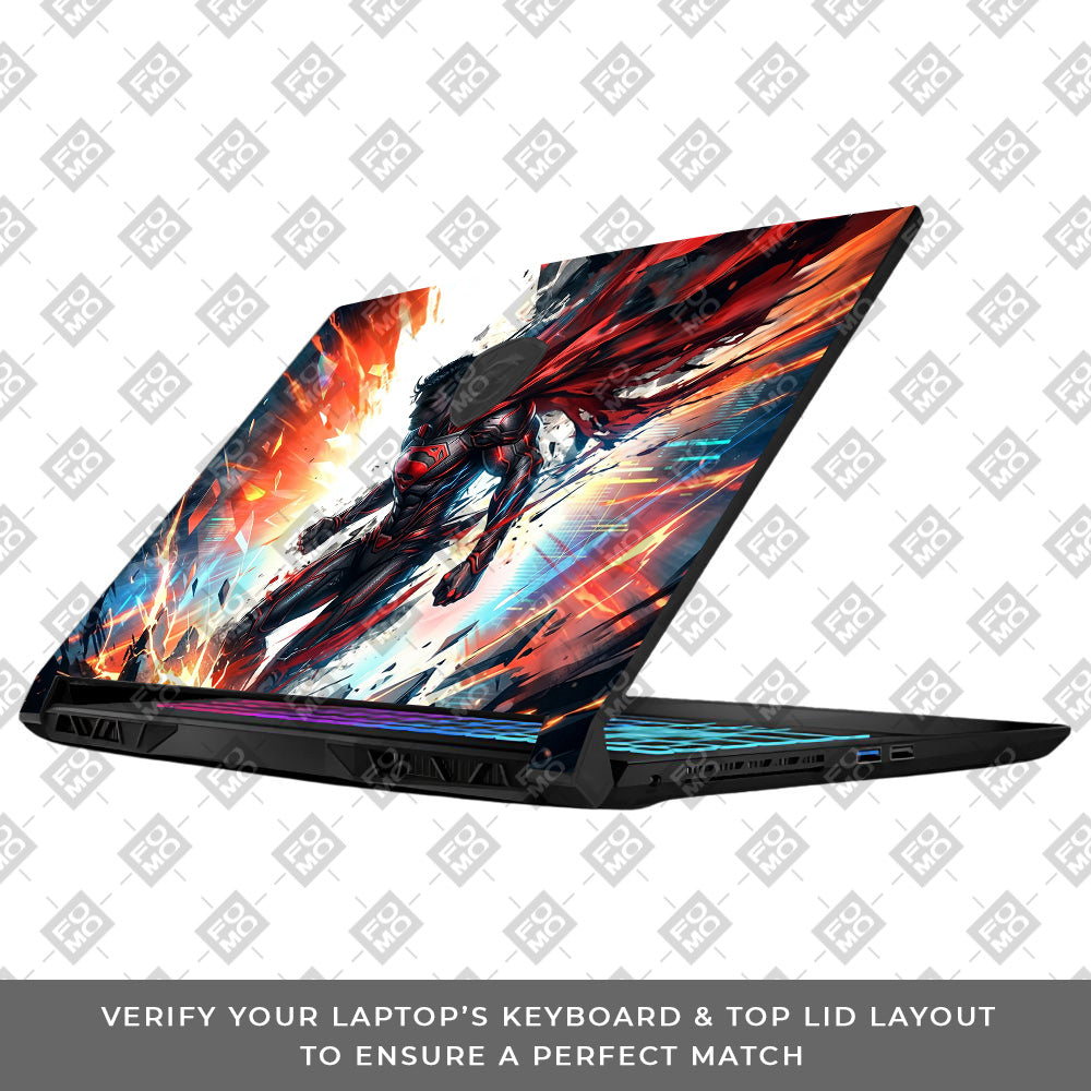 Superman Ascension MSI Katana 15 B13V Laptop Skin