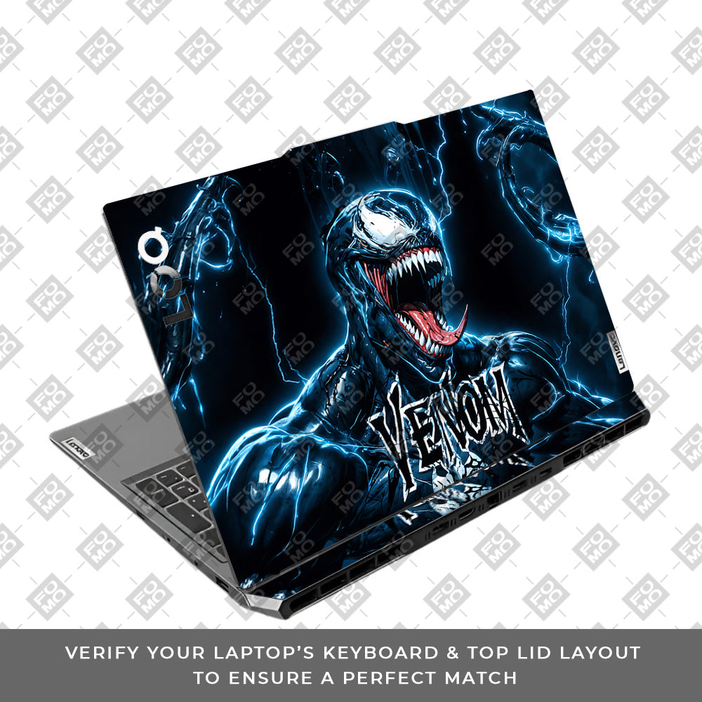 Venom Unchained Lenovo LOQ 2024, 2025 Laptop Skin