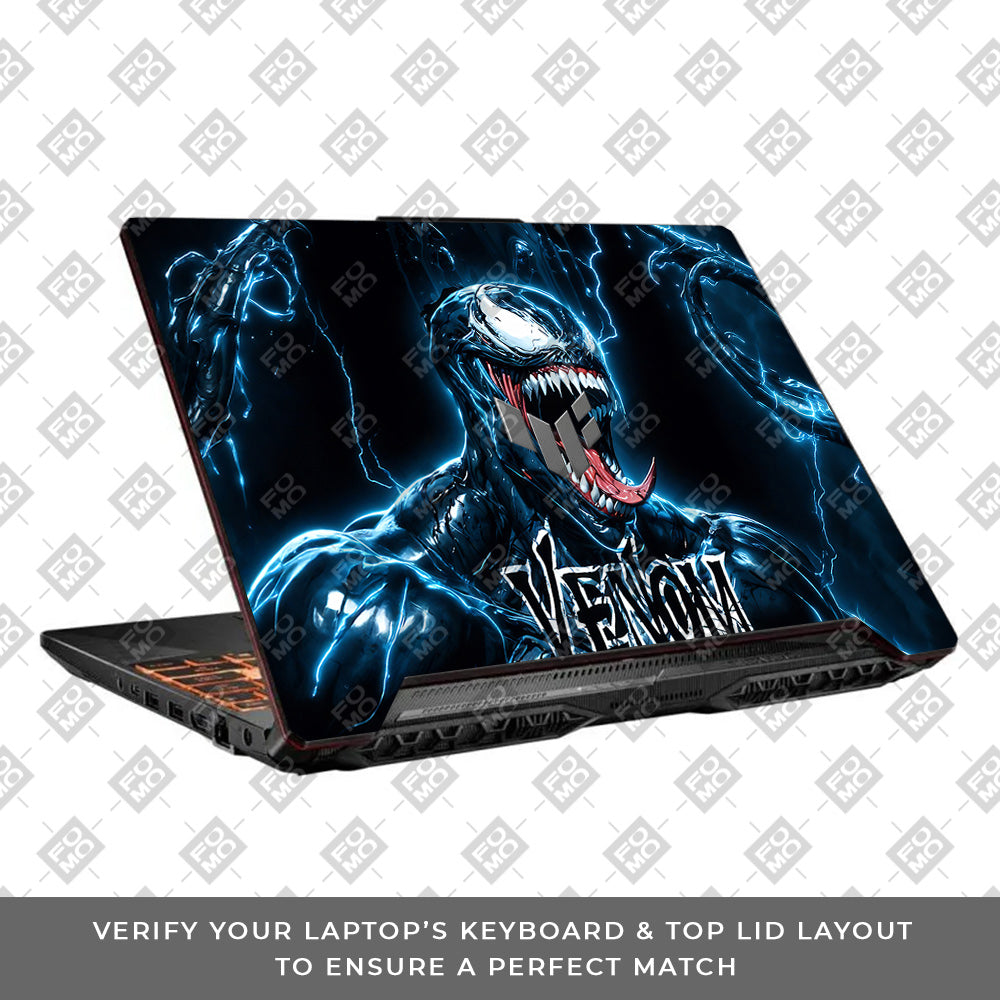 Venom Unchained Asus TUF F15 FX506 & A15 FA506 Laptop Skin