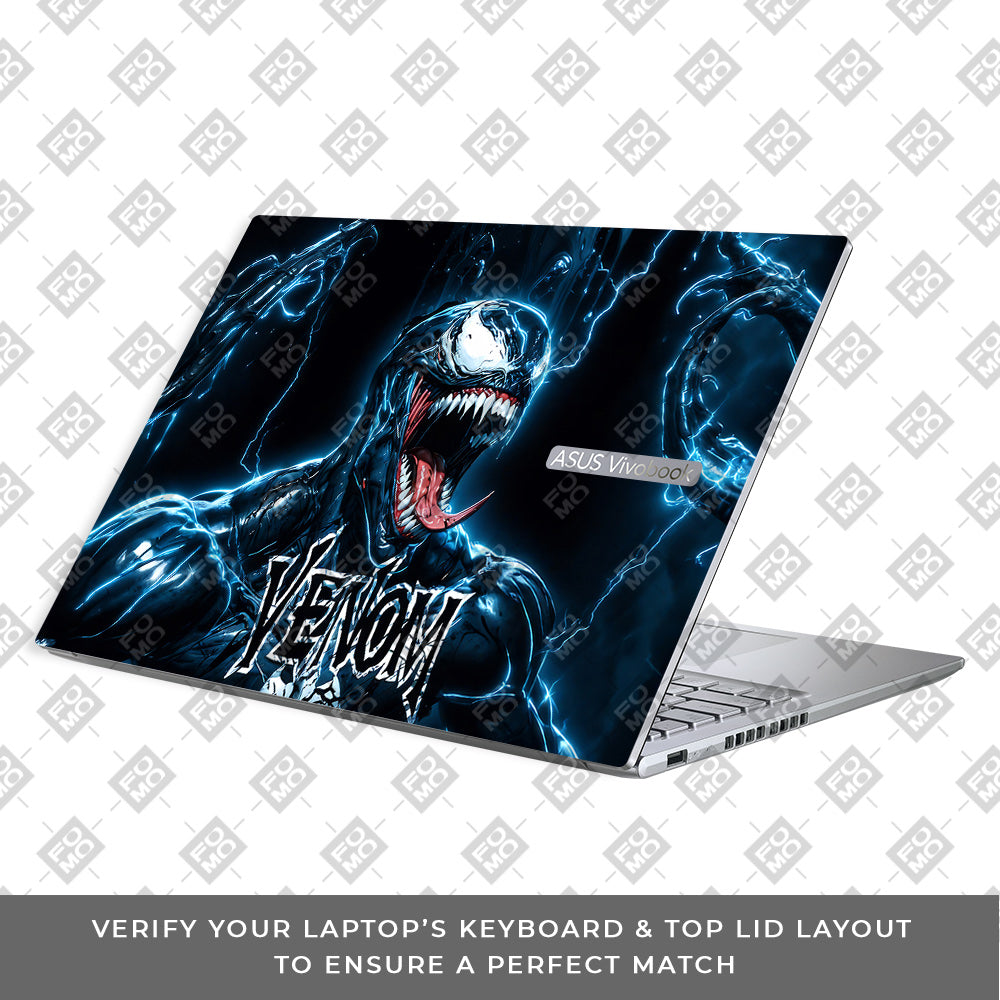 Venom Unchained Asus Vivobook 16X M1603QA Laptop Skin