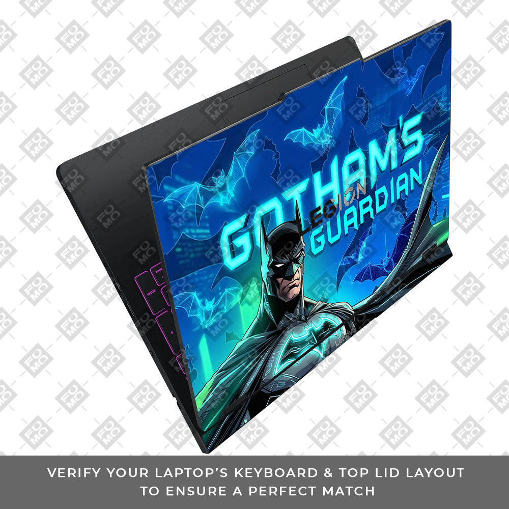 Gotham's Guardian Batman Lenovo Legion Pro 5 16IAX10 Laptop Skin