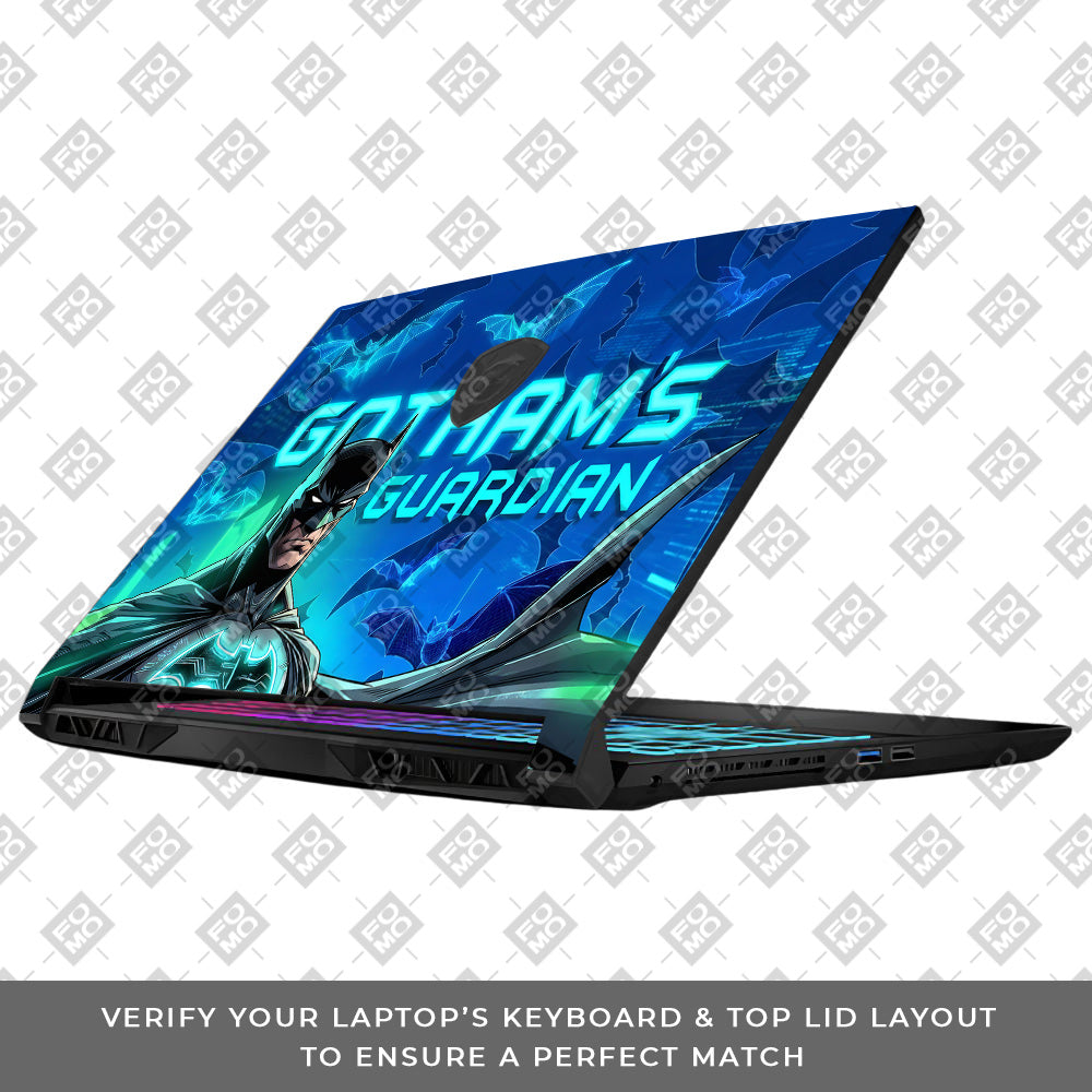 Gotham's Guardian Batman MSI Katana 15 B13V Laptop Skin