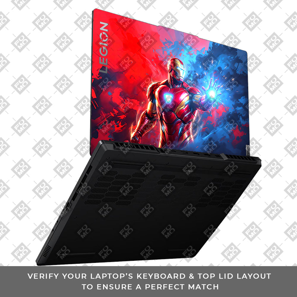 Iron Man Arc Reactor Power Lenovo Legion 5 15ARP8 Laptop Skin