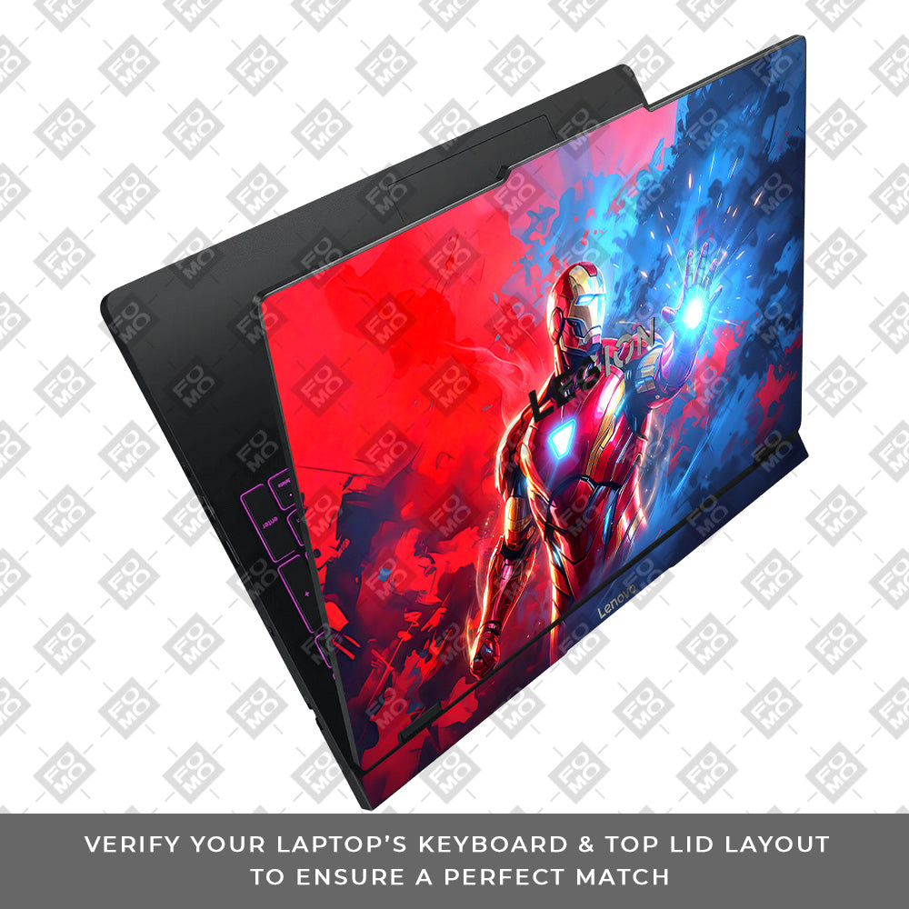 Iron Man Arc Reactor Power Lenovo Legion Pro 5 16IAX10 Laptop Skin
